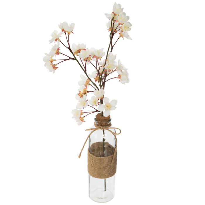 Vase alma branche de cerisier 2coul.