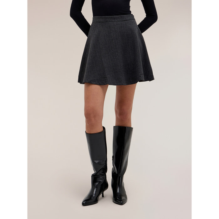 Motivi - Gonna a ruota The Tailoring Lab - Grigio