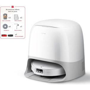 Aspirateur robot ROBOROCK Qrevo Curv 2 ProX Blanc