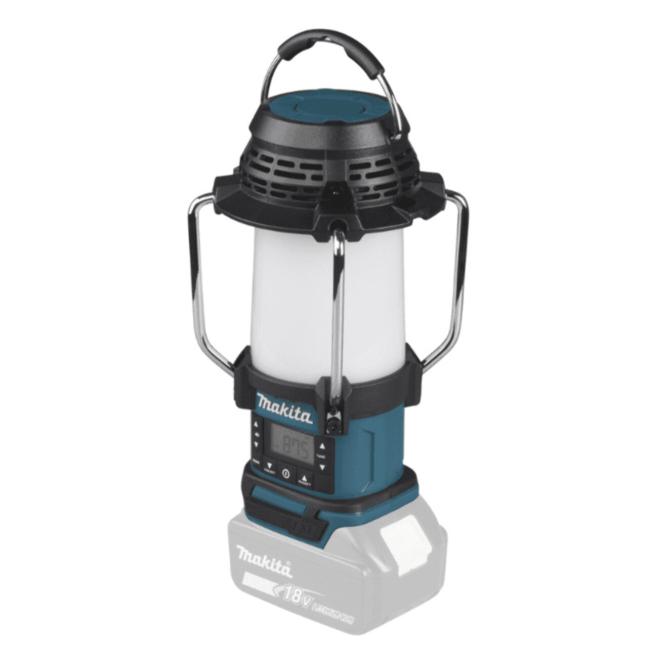 Radio con linterna inalámbrica MAKITA led 14,4/18v li-ion - Sin batería ni cargador - DMR055