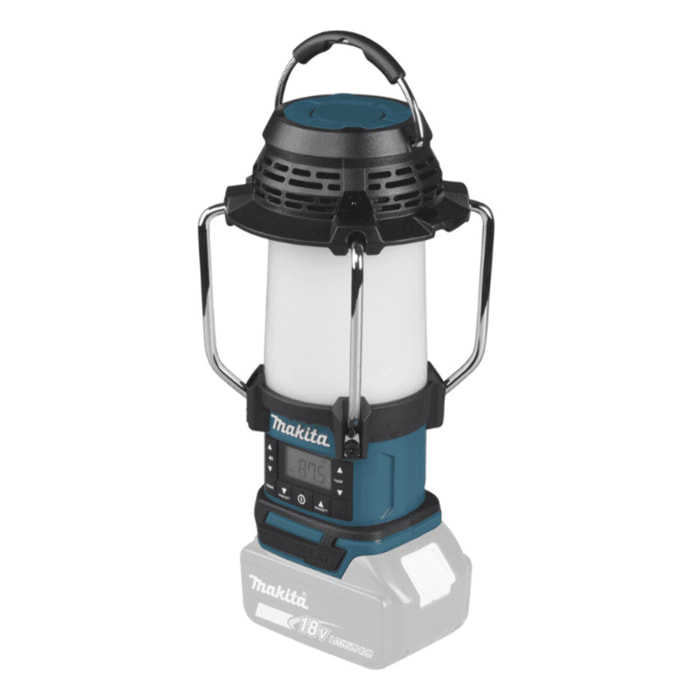 Radio con linterna inalámbrica MAKITA led 14,4/18v li-ion - Sin batería ni cargador - DMR055