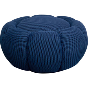 Pouf Peppo Bloom bleu Kare Design