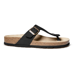 Sandalo DONNA LUMBERJACK Modello JOLIE Pelle Nubuck Infradito 001