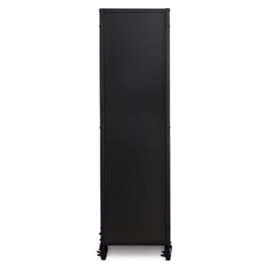 Range bûches vertical 120cm avec roulettes