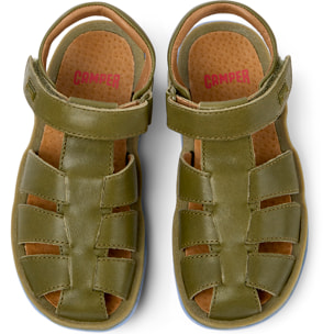 Sandalias - CAMPER Bicho - Verde - Cuero liso