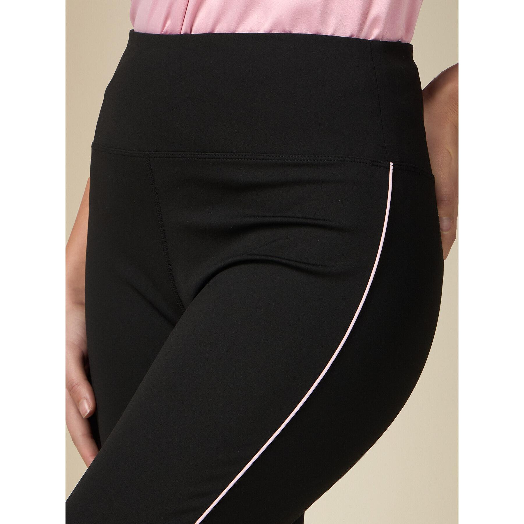 Oltre - Leggings in tessuto tecnico - Nero