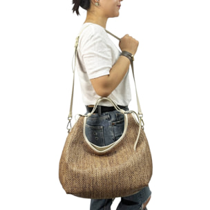 Bolso de hombro Cheval Firenze Malaga Beige