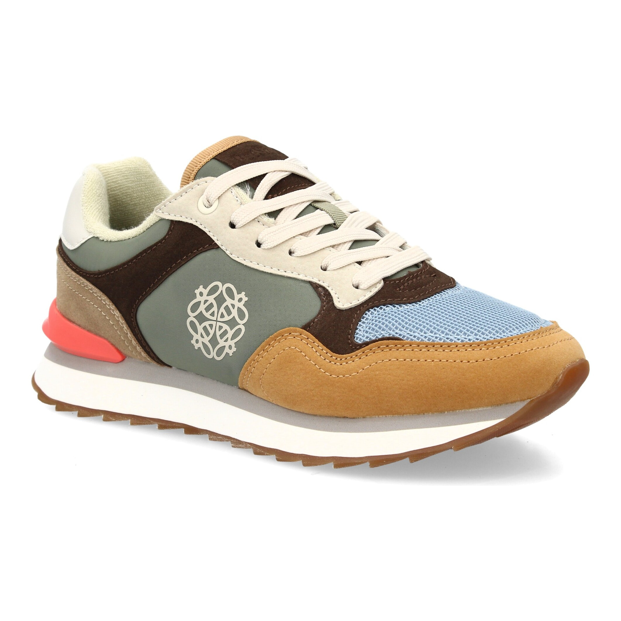 Zapatilla casual multicolor para mujer