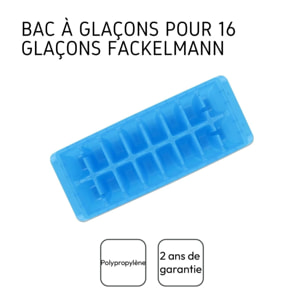 Bac à glaçons bleu capacité 16 glaçons Fackelmann Bar Concept