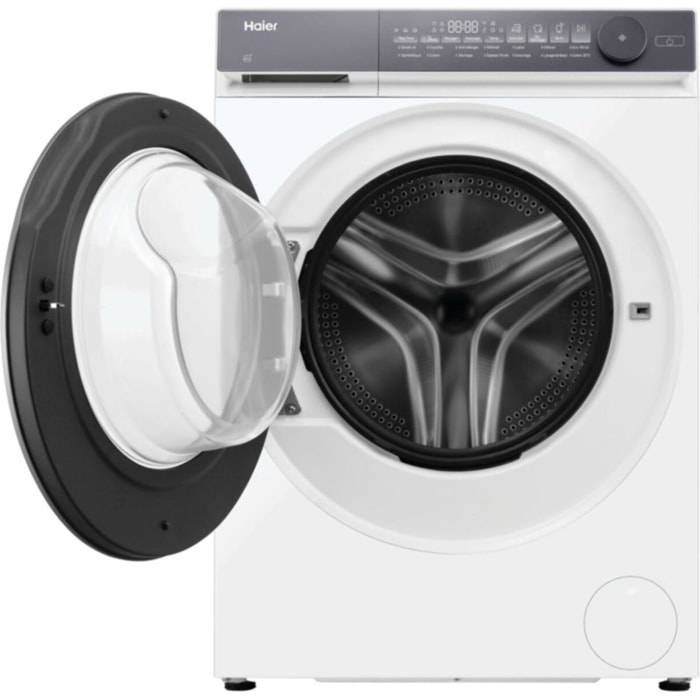 Lave linge séchant hublot HAIER HWD100-B14367UFR - 10/6 kg - 1400 tr/min - Classe D - Moteur Direct Motion - Connecté