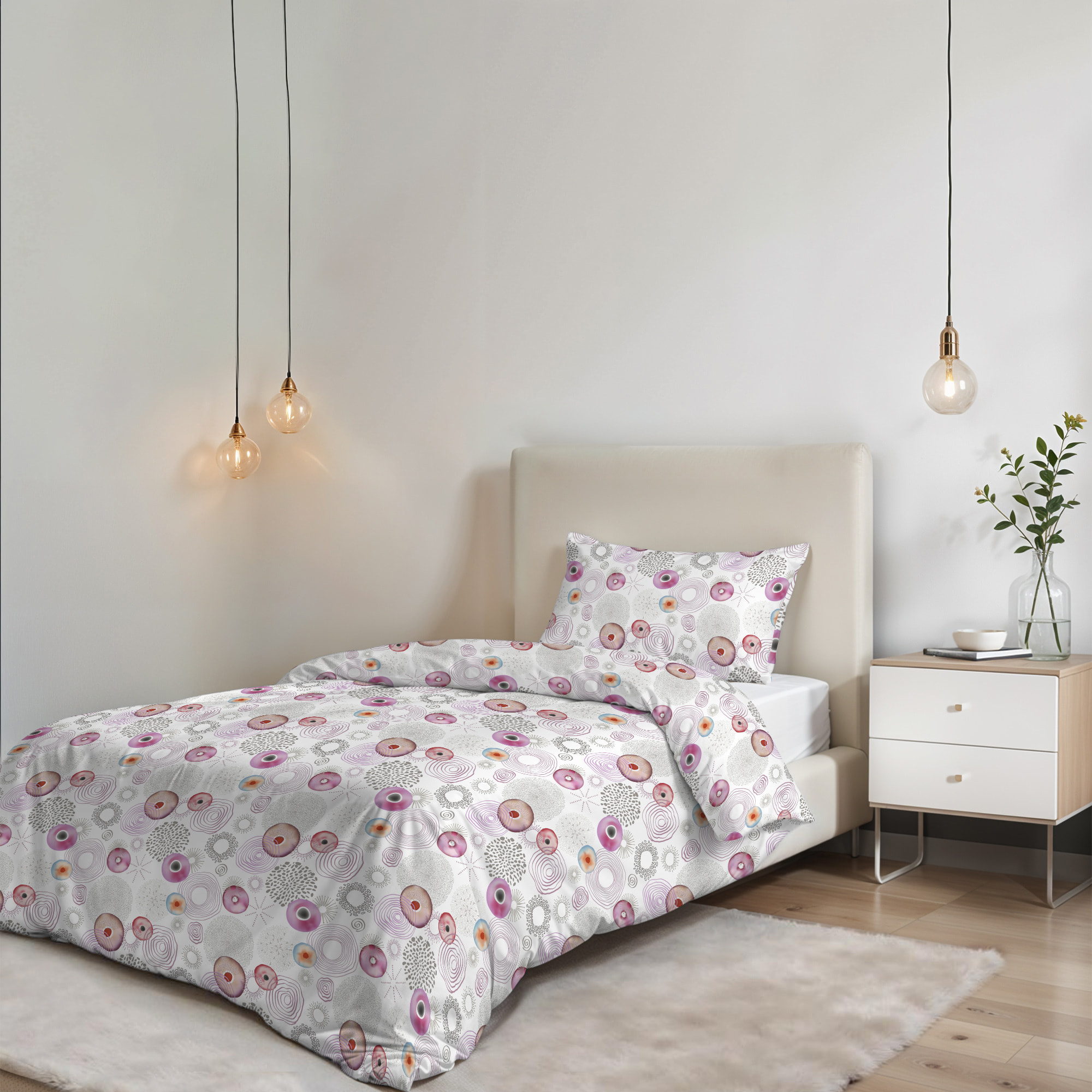 COPRIPIUMINO FANTASY, 100% Microfibra, No Stiro - MORFEO