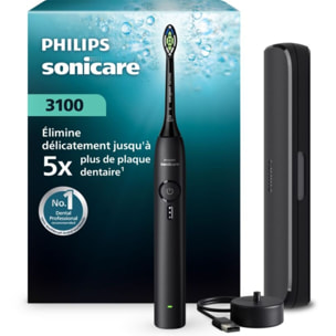 Brosse à dents électrique PHILIPS HX4033/32 Serie 3100 Noire