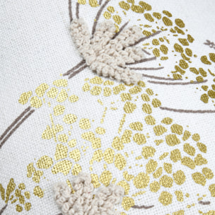 Coussin  feuillage doré - Doré