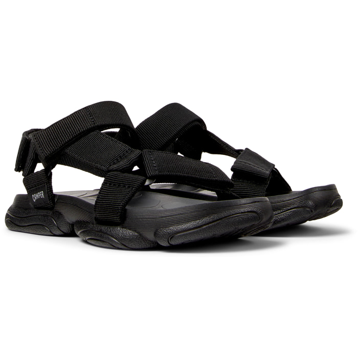 Sandali - CAMPER Karst Sandal - Nero - Tessile tecnico