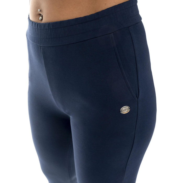 Pantalón de mujer Leone Basic recto sin forro polar
