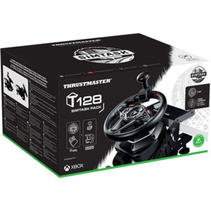 Volant + Pédalier THRUSTMASTER T128 X SIMTASK PACK EU