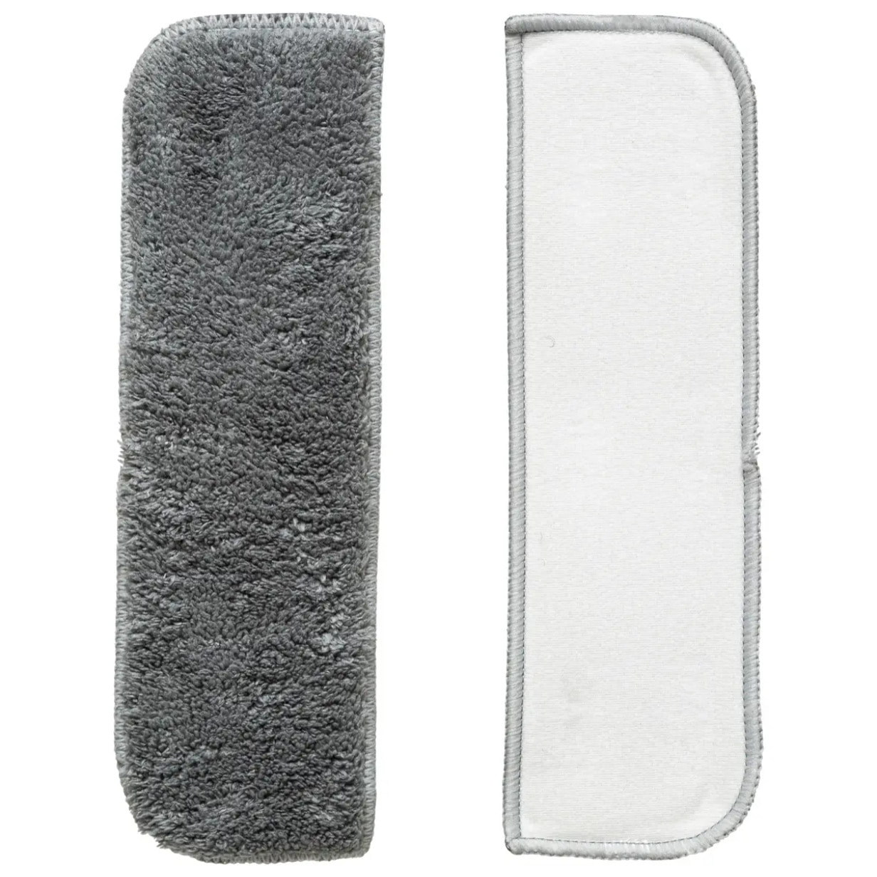 TêteLave-vitre microfibre "Click & Clean" gris