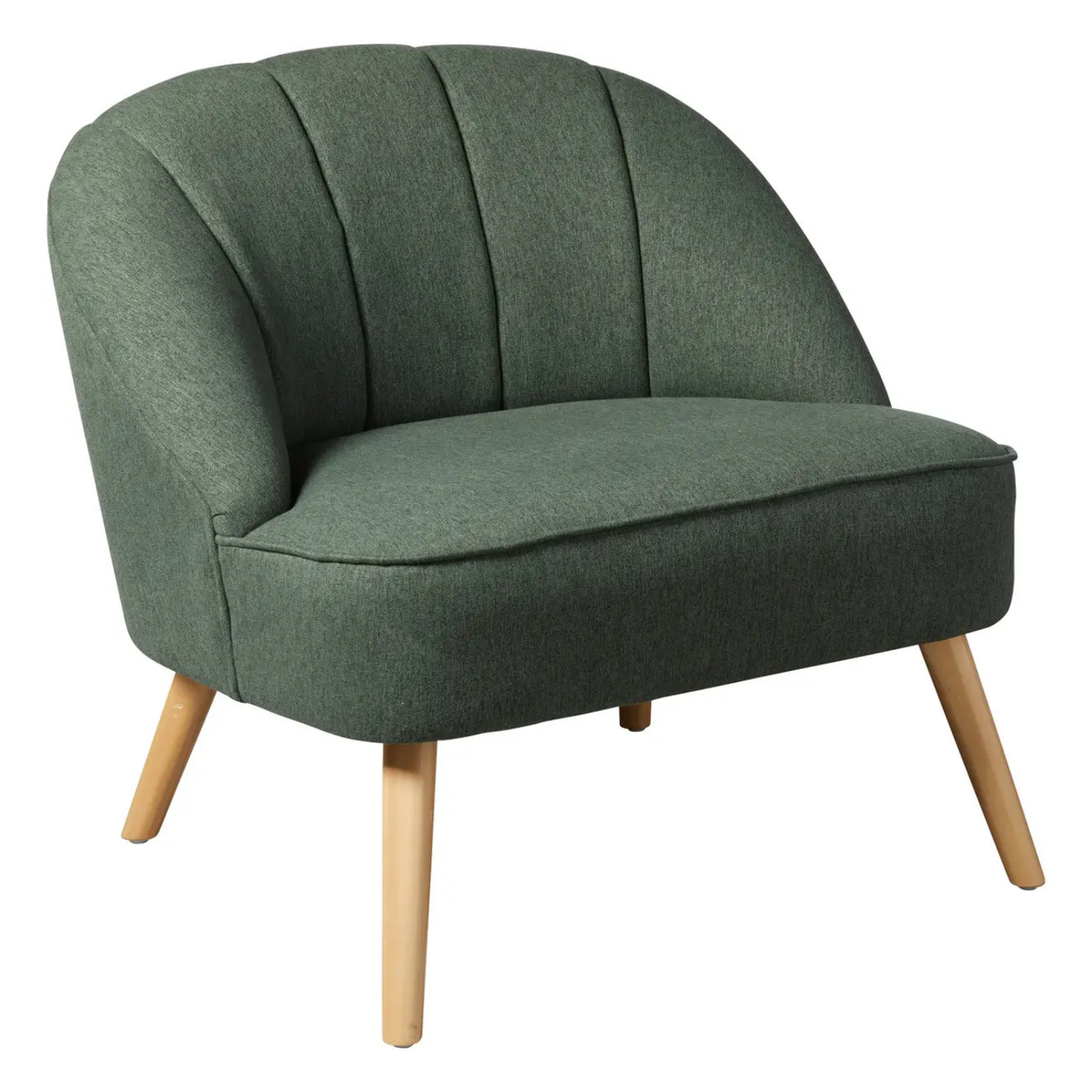 Fauteuil "Naova" vert cèdre