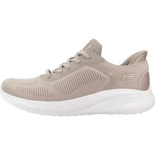 Sneakers De  Mujer Bobs Squad Chaos Beis