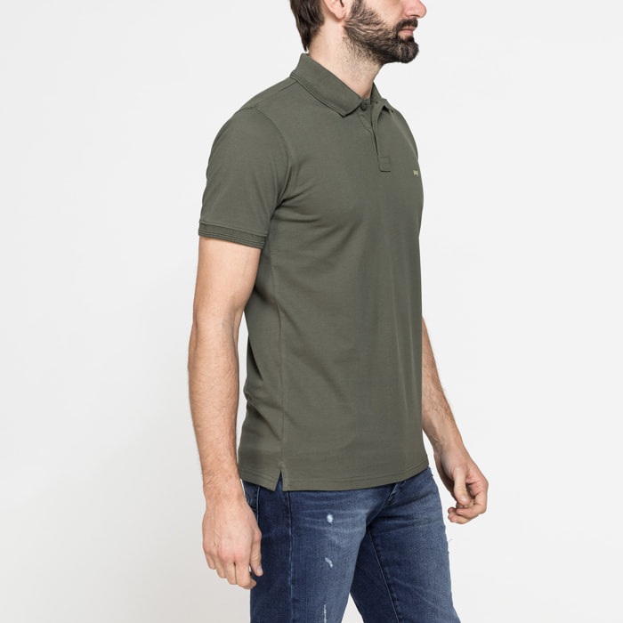 POLO MANICA CORTA IN PIQUET DI COTONE ORGANICO