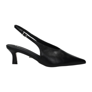 Décolleté sling back Donna Tata Italia Nero