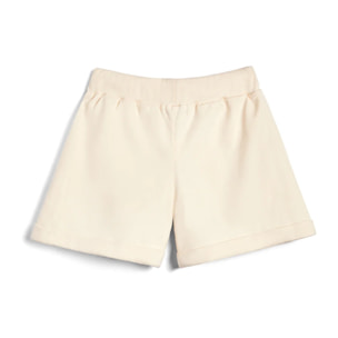 Shorts de Niña Cintura Elástica en Beige