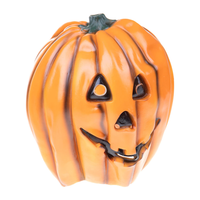 Maschera Zucca 33 Cm - Pezzi 4 - 25X33X25cm - Colore: Incolore - Bianchi Dino - Halloween, Streghe