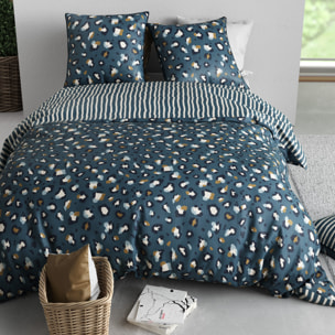 Parure Housse De Couette 3pcs 100% Coton 57 Fils MILOU