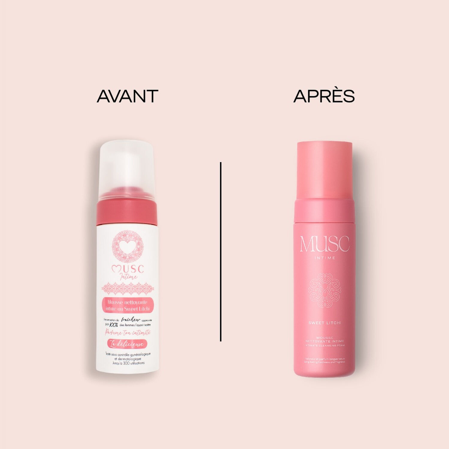 Sweet Litchi - Mousse Nettoyante Intime 150 ml