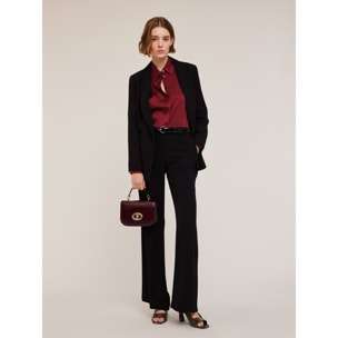 Motivi - Camicia satin - Bordeaux