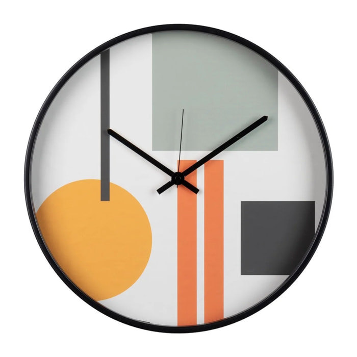 Reloj Pared Metal Multicolor 40x4,5x40 Cm