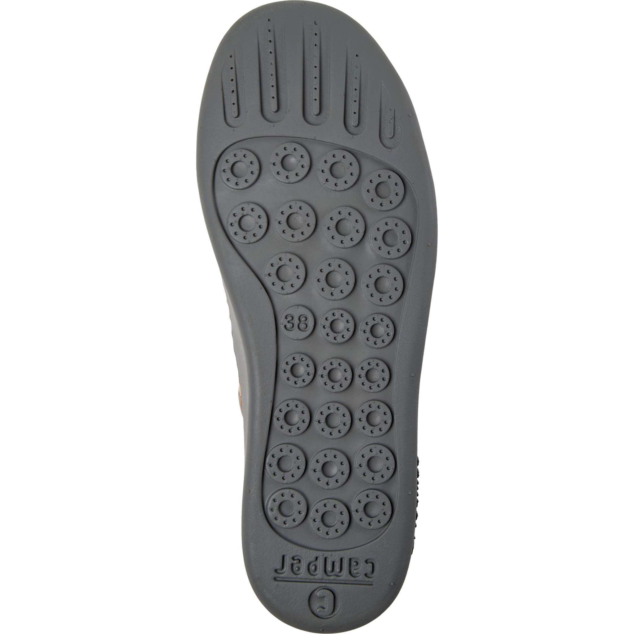 Zapatillas - CAMPER Peu Touring - Marron - Piel nobuk