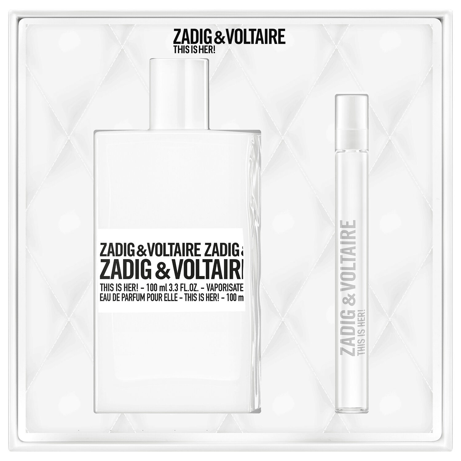 This is Her! - Coffret Eau de parfum 100ml + Vaporisateur Voyage 10ml