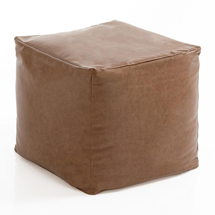 TOMASUCCI Pouf quadrato SOKO Marrone