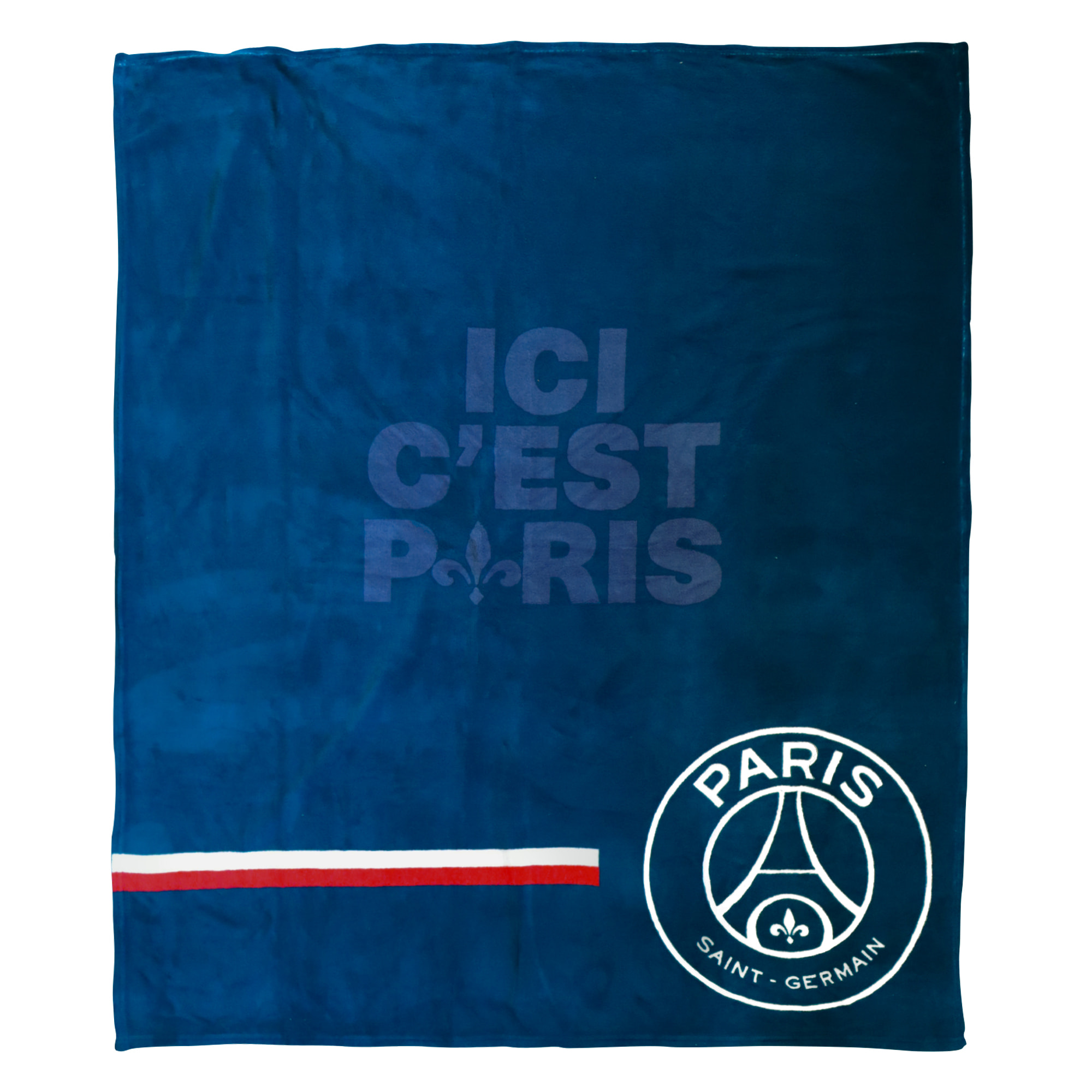 Plaid polaire imprimé toucher extra doux, PSG PREMIUM