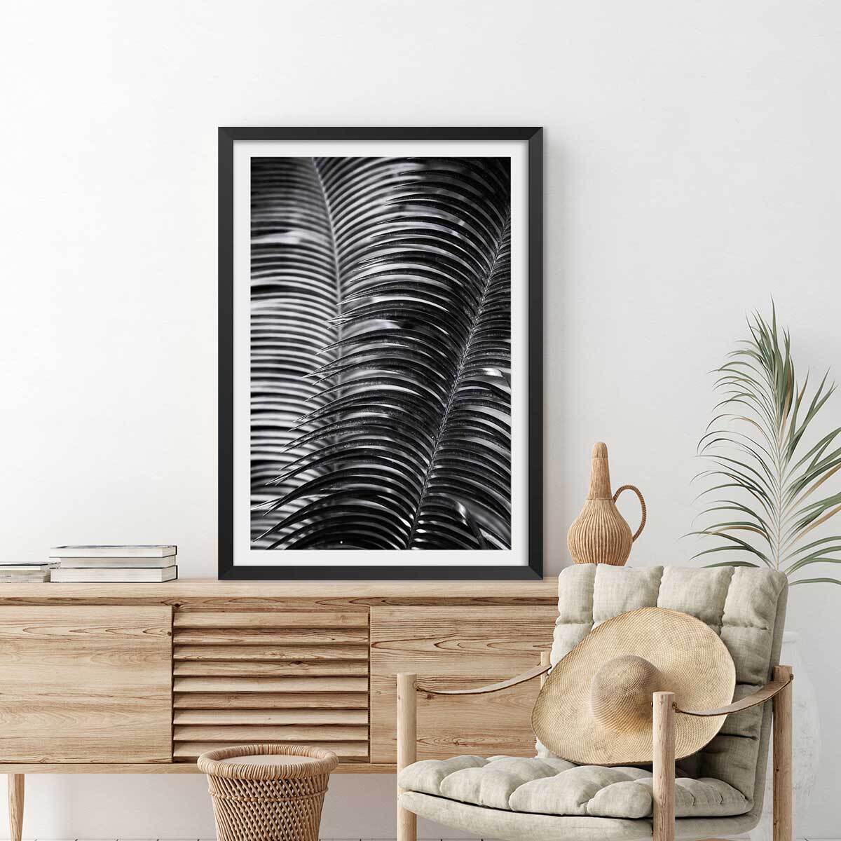 Poster jungle Sun palm Affiche seule