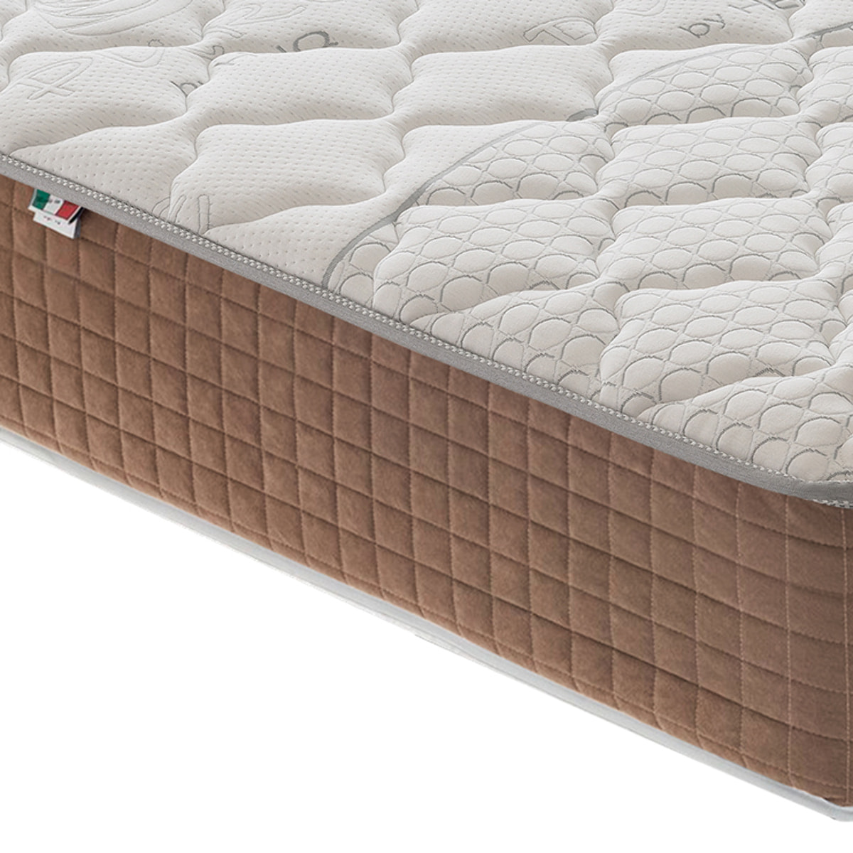 Materasso 120x190 1600 molle insacchettate e Memory Foam - Alto 25 cm - 9 Zone di Comfort