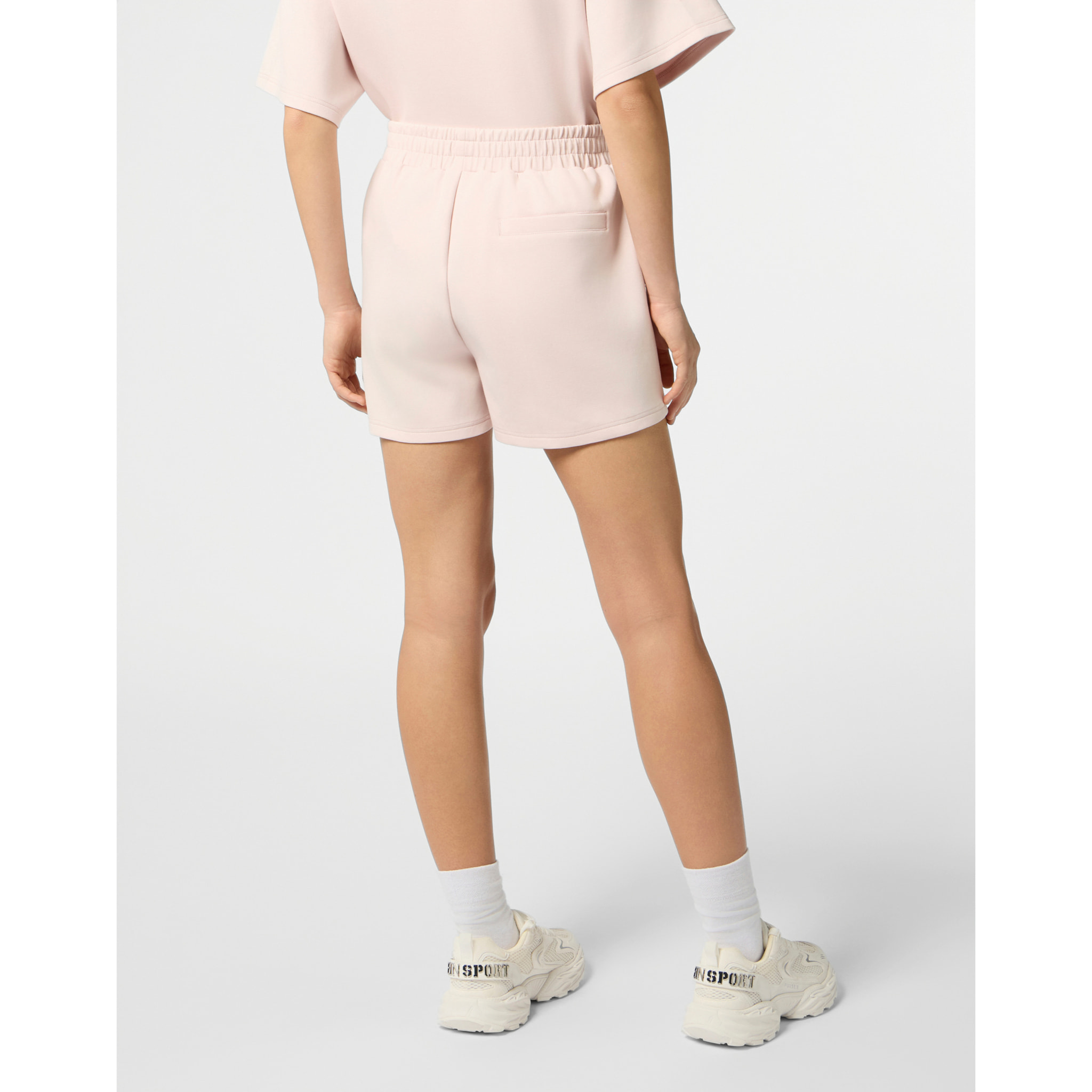 PLEIN SPORT Loose Fit Shorts Icon Scratch