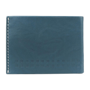 Cartera Hombre Piel Lois Temple Azul-Gris