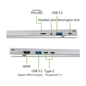 Ordinateur portable ACER Aspire A14-53M-92X3