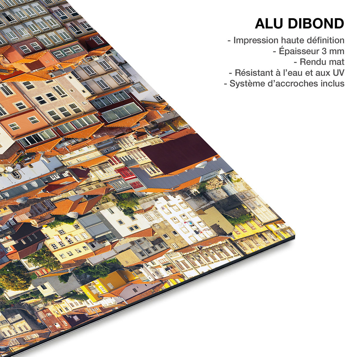 Tableau architecture Porto Rio Douro Tableau alu Dibond