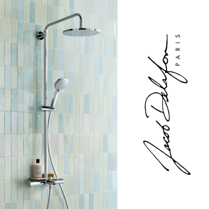 Colonne bain douche thermostatique July+ chromé
