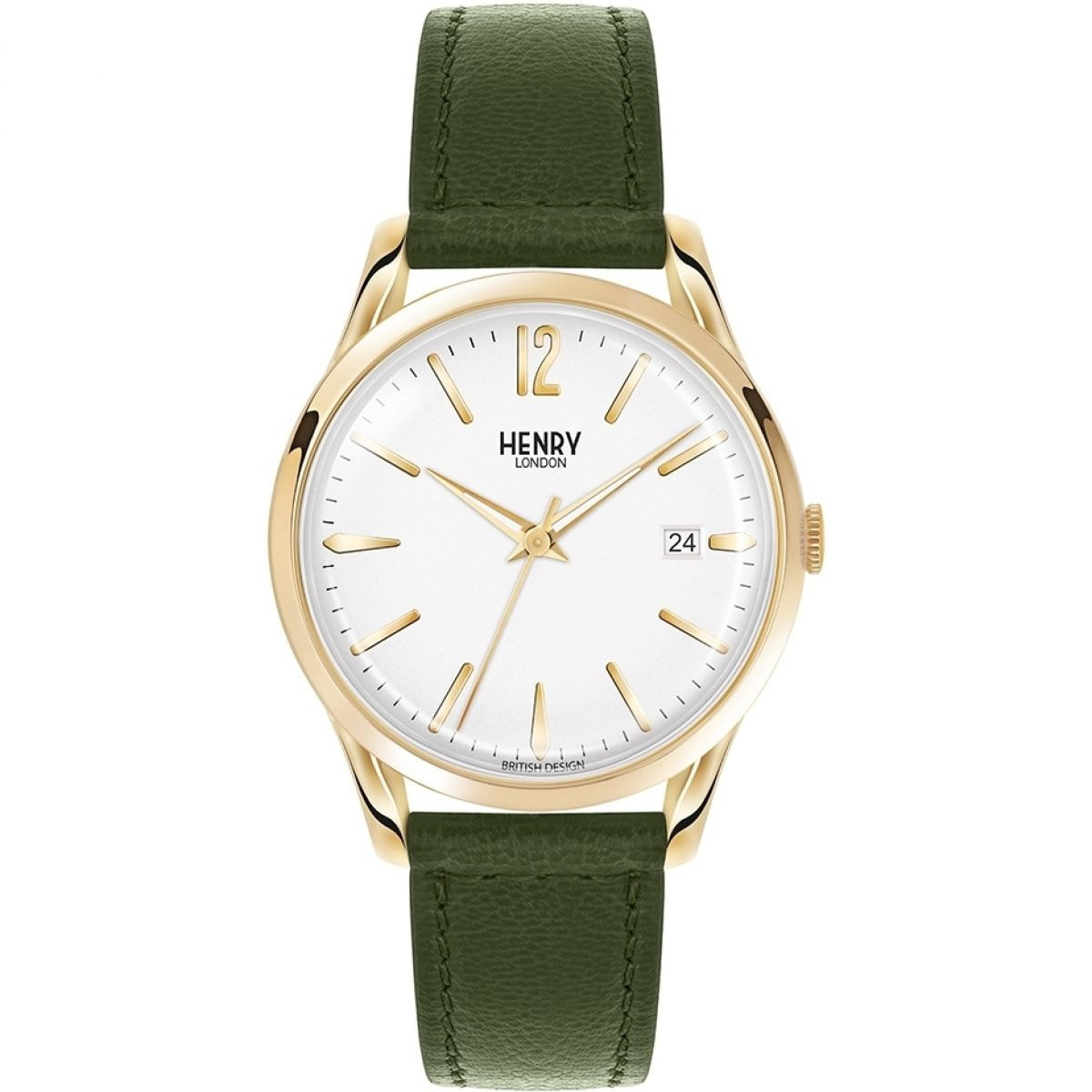 Reloj Henry London HL39-S-0098 Unisex Analogico Cuarzo con Correa de Piel