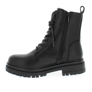 Armata di Mare Scarpe Donna Chunky Platform Ankle Boots con Zip Laterale AMD W52H23 Black