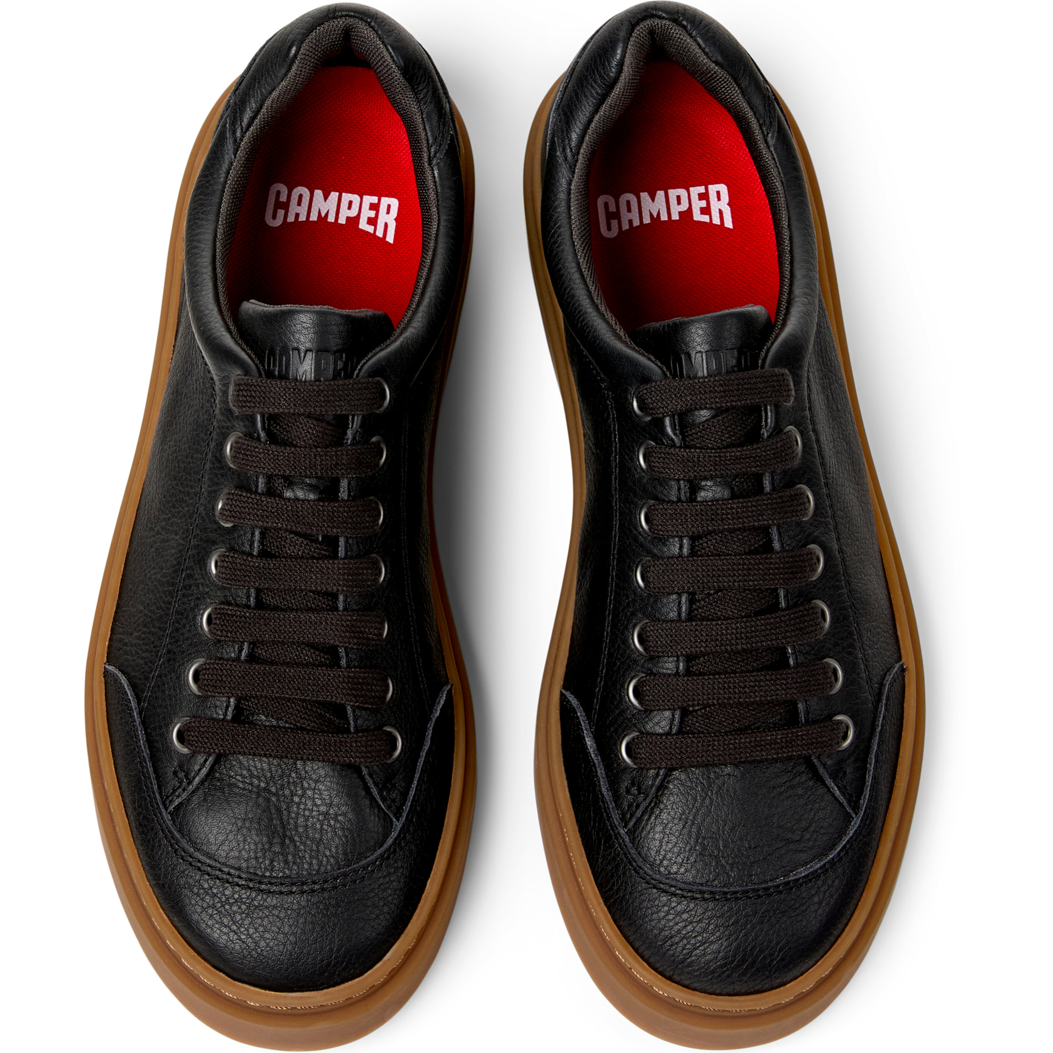 Zapatillas - CAMPER Runner Twentyfive - Negro - Cuero liso