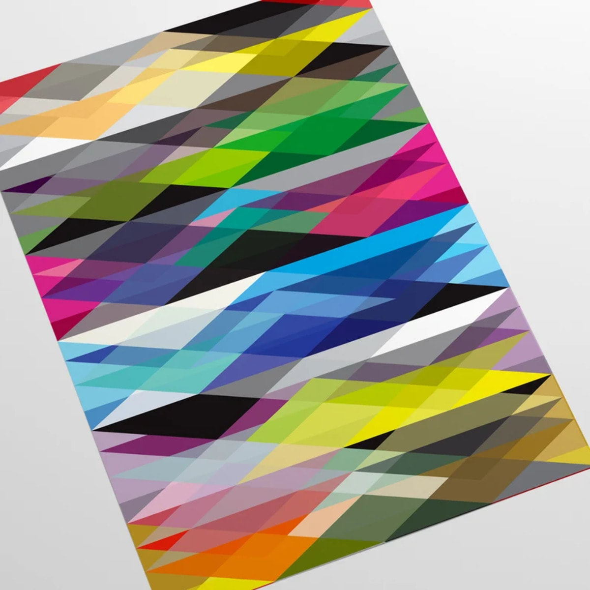 Carta da Parati Geometrica Colorata