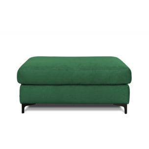 Pouf Fiesole Velours Vert