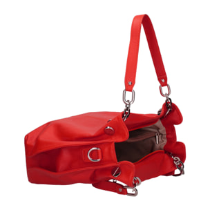 Borsa a mano da donna Made in Italy - Modello Ereba - 100% pelle - 38.0 x 30.0 x 12.0 cm