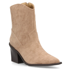 Botín cowboy mujer con tacon