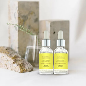 Dúo de aceites de veneno de abeja